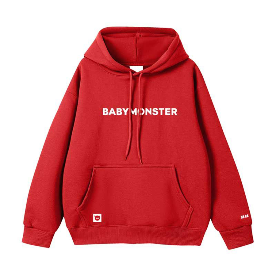 Women's Hoodies BABYMONSTER Concert HELLO MONSTER Kpop Fashion Letter Print Sweatshirt Men Women Autumn Loose Hoodie For Fans Clothes