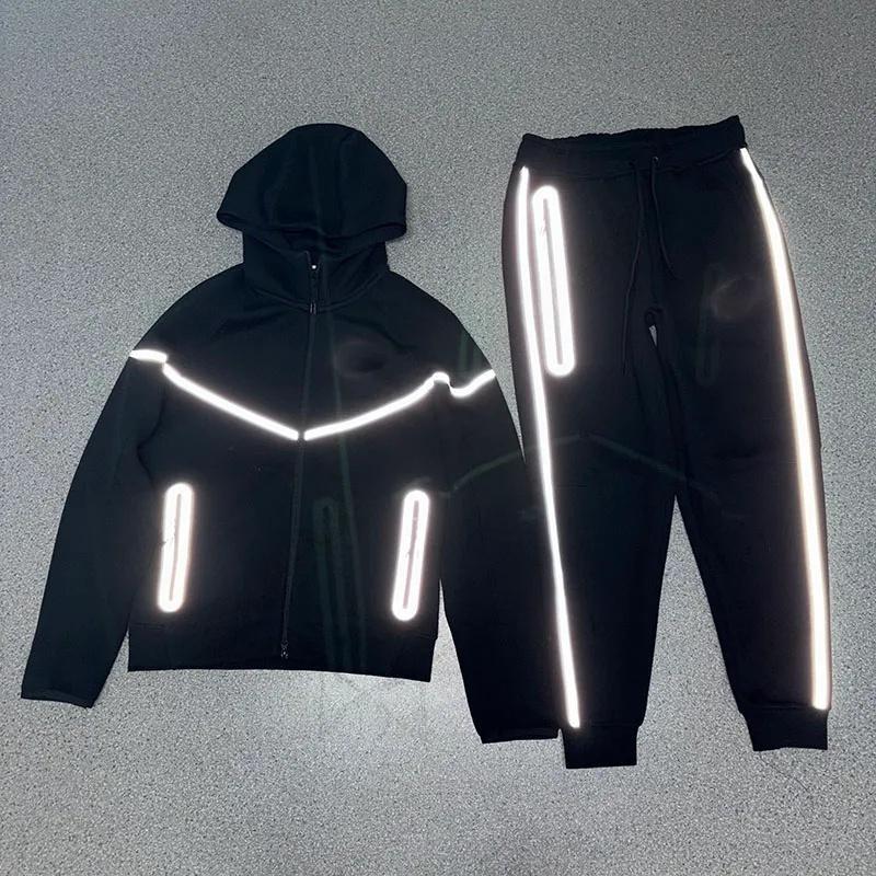 Designer Tracksuits Tech Jackets Pants Suit Men Sportswear Fleece Sweatsuits For Man Gym Outfit Pullover Sweatshirts Trousers Women Fitness
