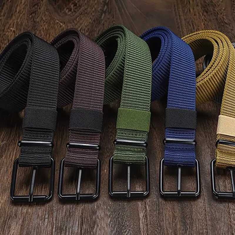 Mens Nylon Belt Porous Canvas Pin Buckle Belt Outdoor Sports Belt Womens Trendy Belt With Jeans Belt For Men Women W251018