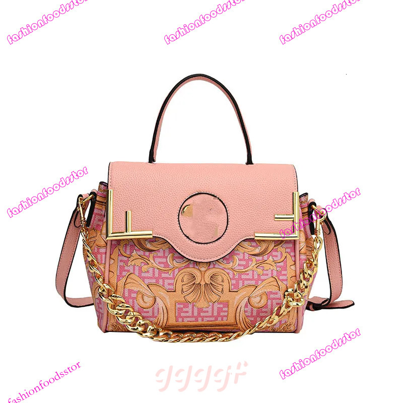 06 designer bag Verersace top-end Medusa Tote Bag Chain Handbags Flap Classic Shoulder Bags Detachable Chains Leather ing Strap Magnetic Hasp Large Capacity Wall