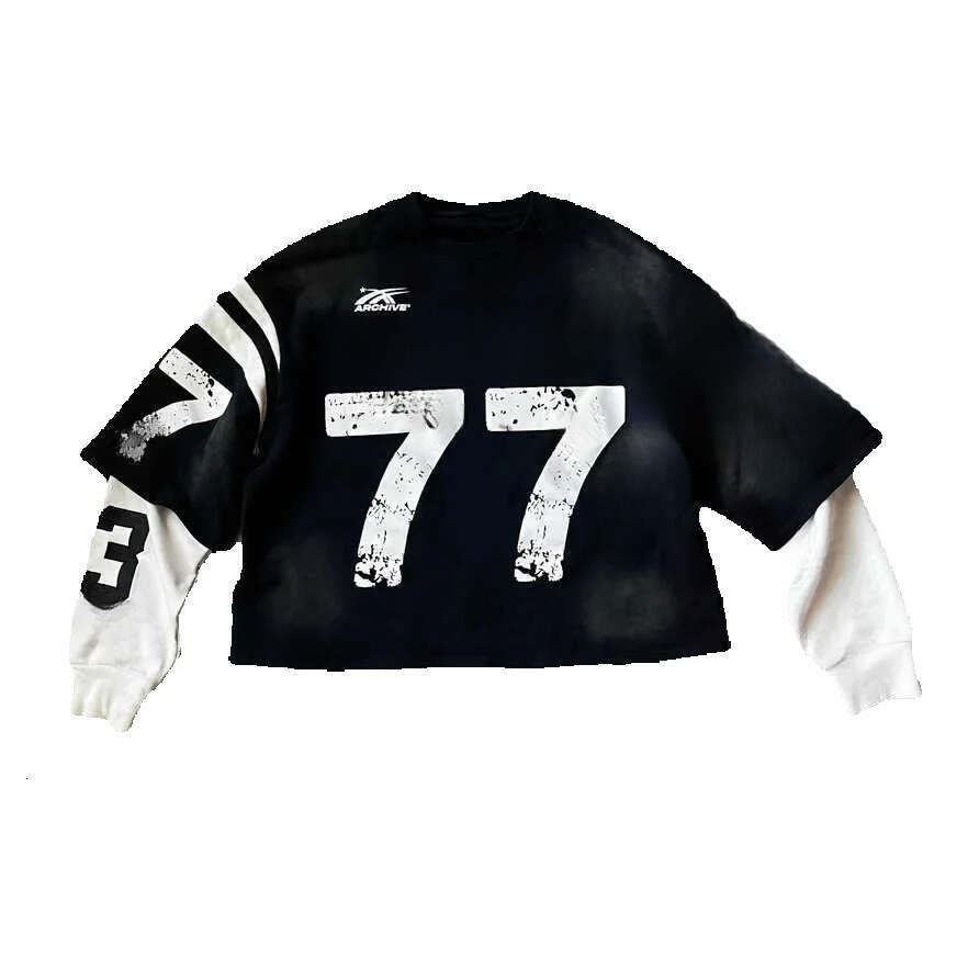 2025 new 2025 new Two T-shirts Archive Printed Long Sleeve Hoodie Autumn Unisex H250424