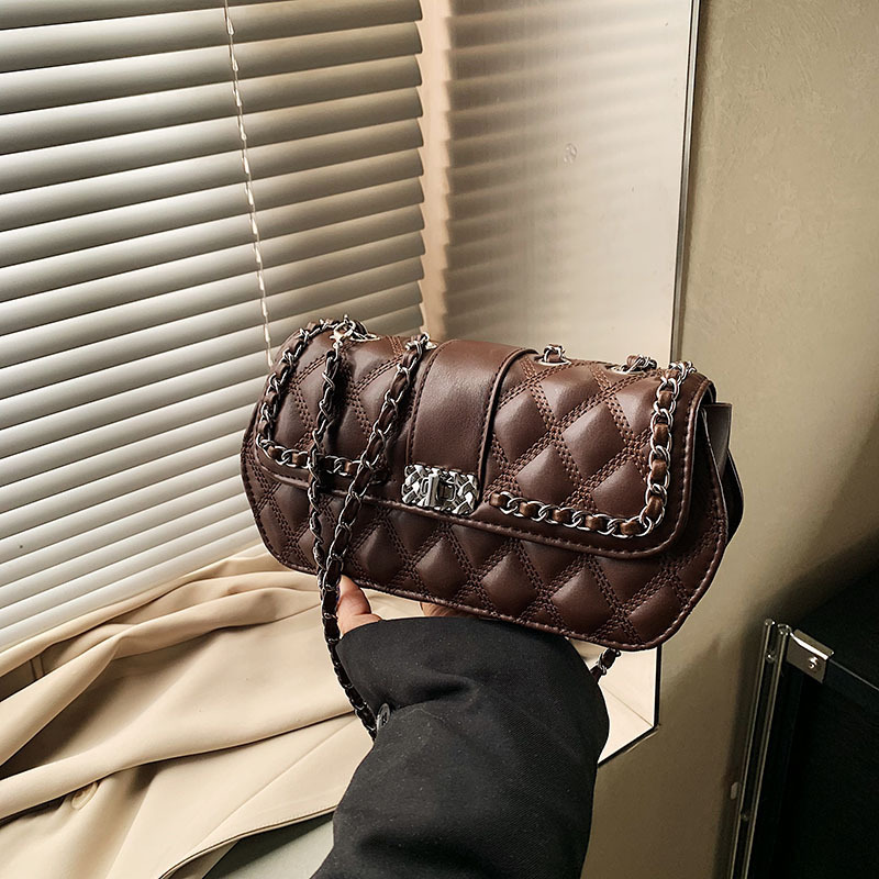 Luxury Brand Designer Bag Xiaoxiangfeng 2025 Spring Summer New High-End Luxury Quilted Chain Underarm Bag For Women Versatile Shoulder Crossbody Bag