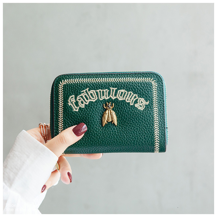 Luxury Brand Designer Bag High-End Little Bee Women's Card Holder Multi-Functional Large Capacity ID Card Clip Ins Small Exquisite Bank Card Hold