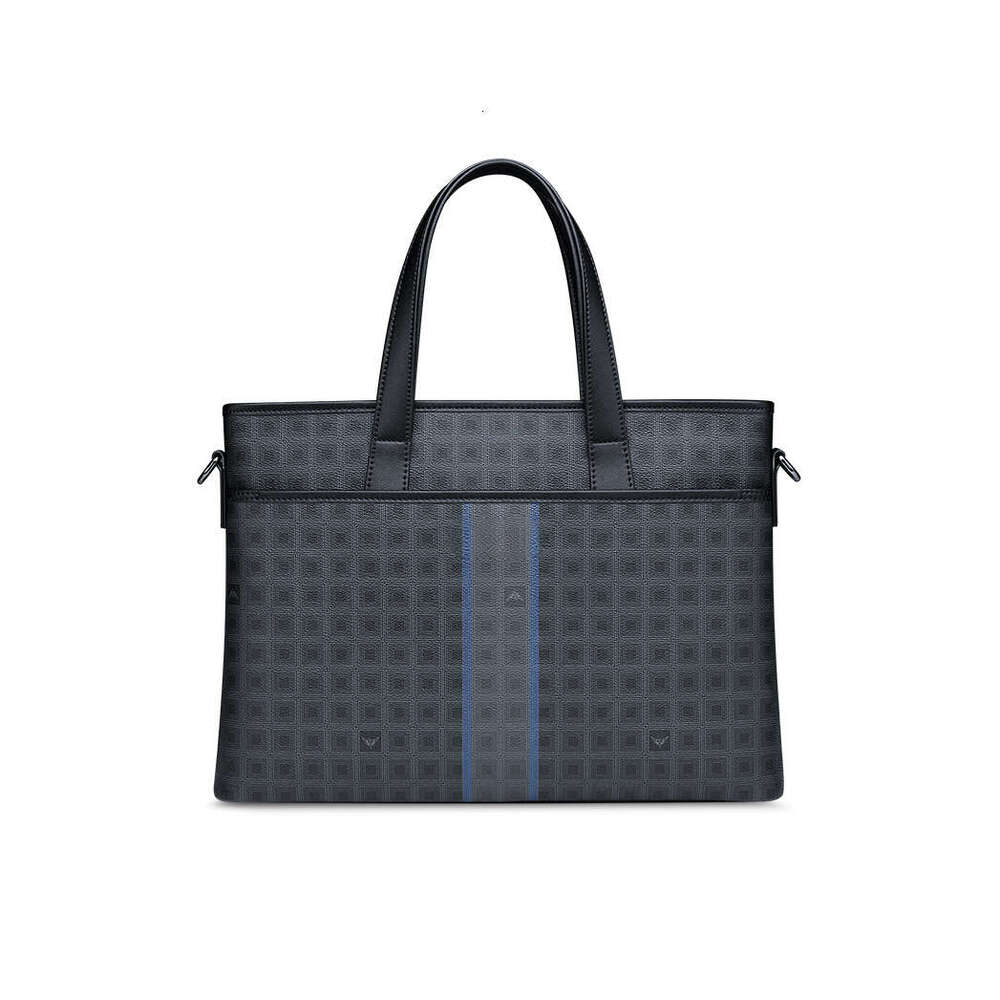 Luxury bag Briefcase Men s Business Handheld Laptop Bag Large Capacity High end Practical Gift