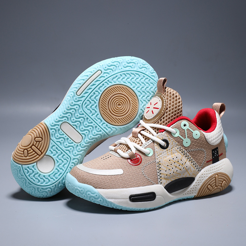 New Youth and Children's Basketball Shoes Professional Training Running Shoes Outdoor Leisure Walking Shoes Designer Shoes