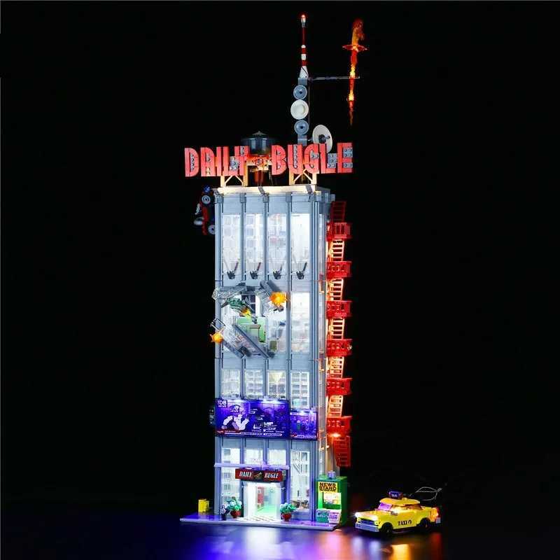 3772pcs Urban Architecture series toys 76178 Bugle Daily News Building Difficult model Building blocks boy birthday Gift Z251018
