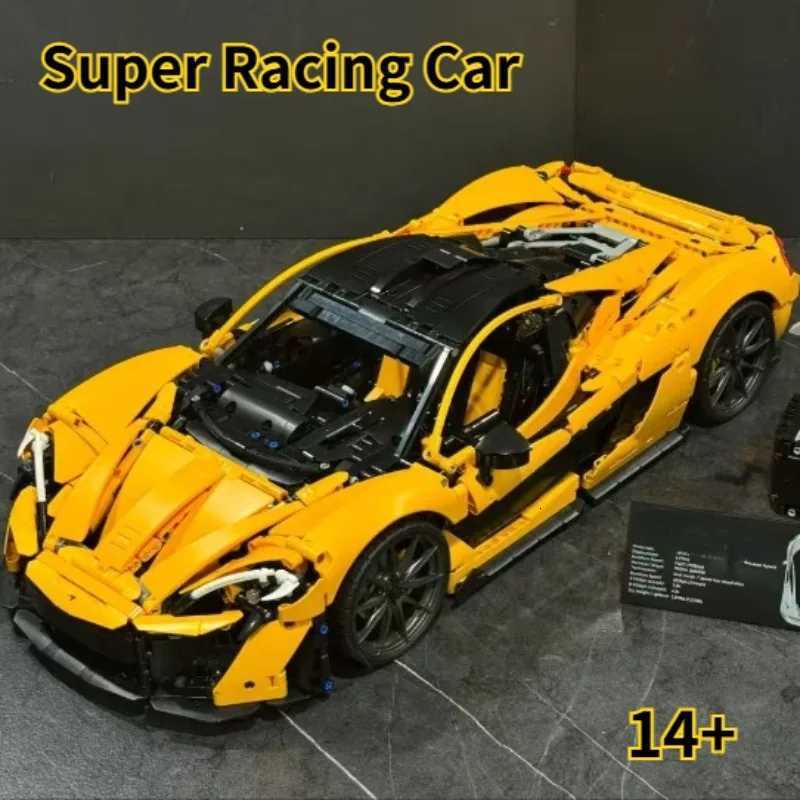 2025 New P1 Super Racing Car Model 42172 Building Blocks 18 Assembly Set Bricks Technical Toys For Children Christmas Gifts Z251018