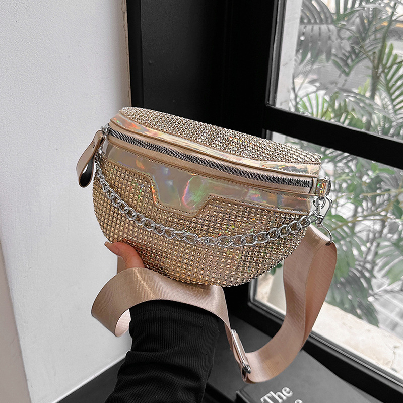 Luxury Brand Designer Bag Internet Celebrity Waist Bag New 2025 Trendy Women's Single Shoulder Crossbody Casual Small Waist Bag Korean Fashion Sp