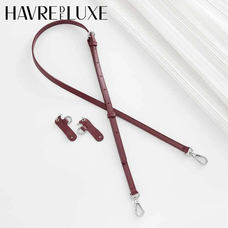 Leather Replacement Crossbody Pomegranate Bag Strap For Longchamp Mini Bag Without Punching Modification Bag Accessories 251011