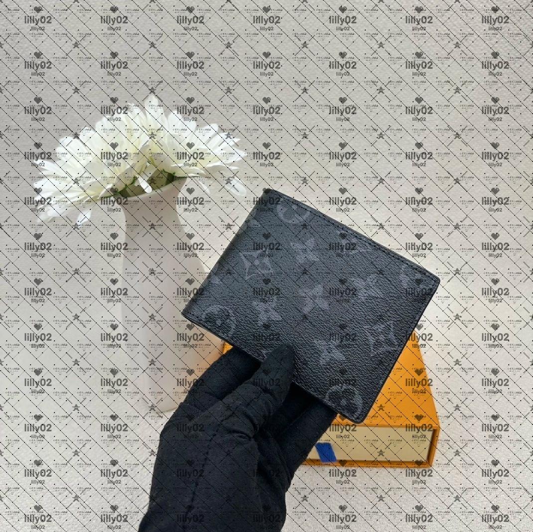 Top quality Designers Luxury Genuine Leather Wallets cardholder France Paris plaid style luxurys mens wallet designers women wallet Purse Crossbody Bag