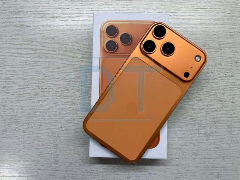 Apple Original iphone 11 in iphone 17 pro style phone Unlocked with iphone 11 Covert to iphone17Pro box sealed 4G RAM smartphone,A+Excellent Condition