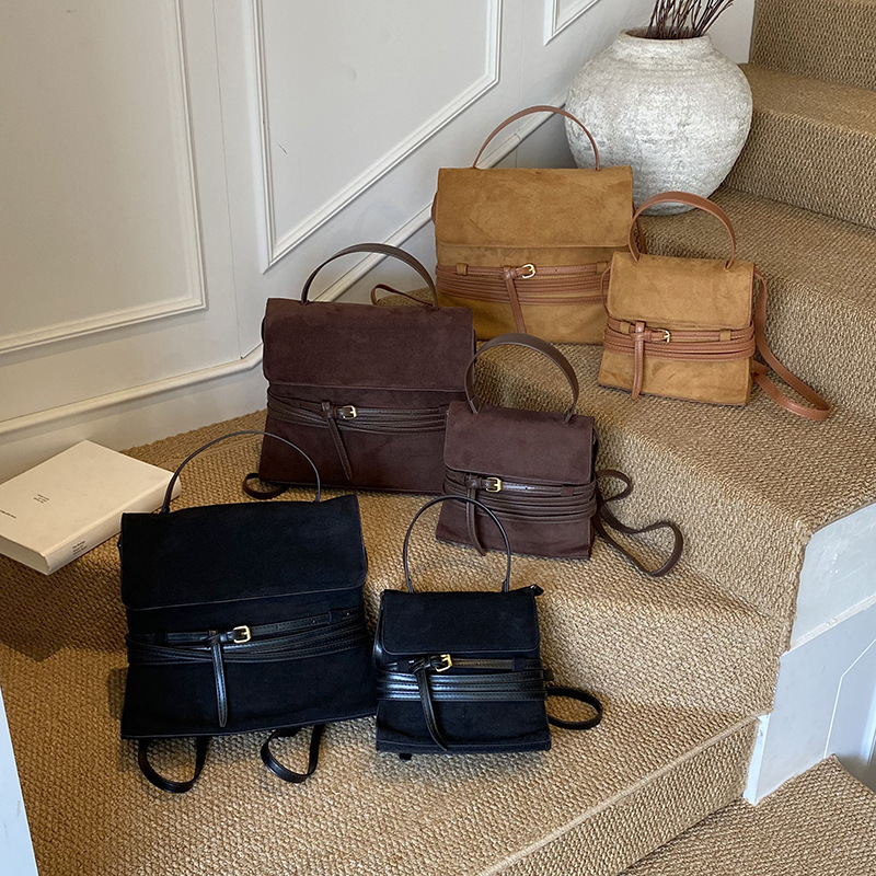 Luxury Brand Designer Bag Korean Niche Fashion Matte Backpack For Women 2025 Early Autumn Versatile Fashion Multi-Use Commuter Handbag Crossbody Bag