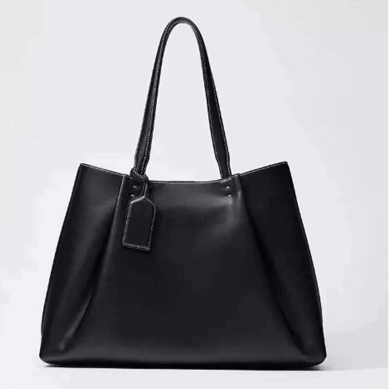 Fashion Ruched Handbags Designer PU Leather Shoulder High Quality Crossbody Bags Women Bucket Bag Female