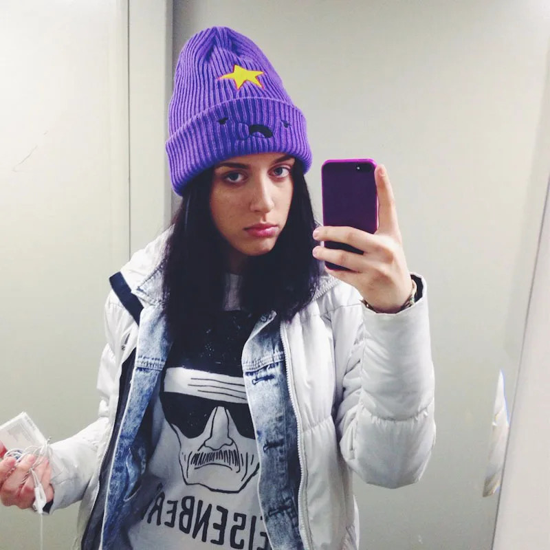 Versatile woolen hat mens and womens pullover hat embroidered woolen hat winter ear protection acrylic knitted hat 251014