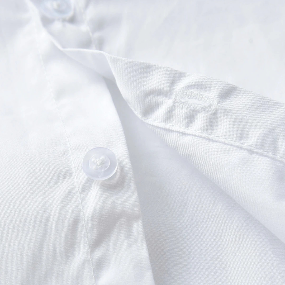 White Toddler Boys Suit Gentleman Clothes Baptism Dress Shirt Bib Pants Solid Party Wedding Handsome Kid Clothing 16Y Outfit 251017