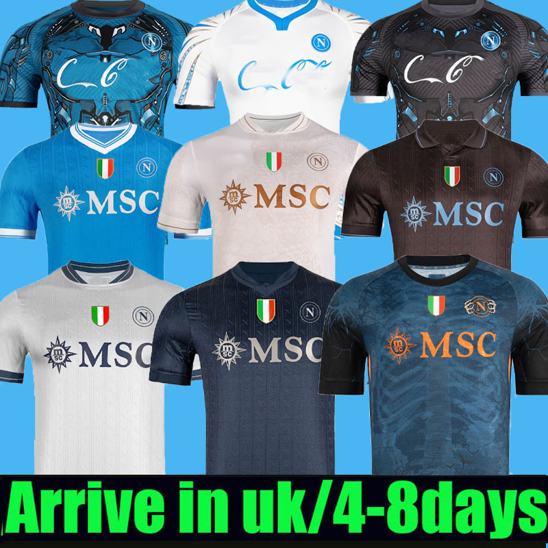 3XL 4XL Maglia DE BRUYNE Hojlund Napoli soccer Jersey Halloween LUCCA lukaku Beukema LANG 2025 2026 McTominay Gilmour home 25 26 men Kids pre match football shirts