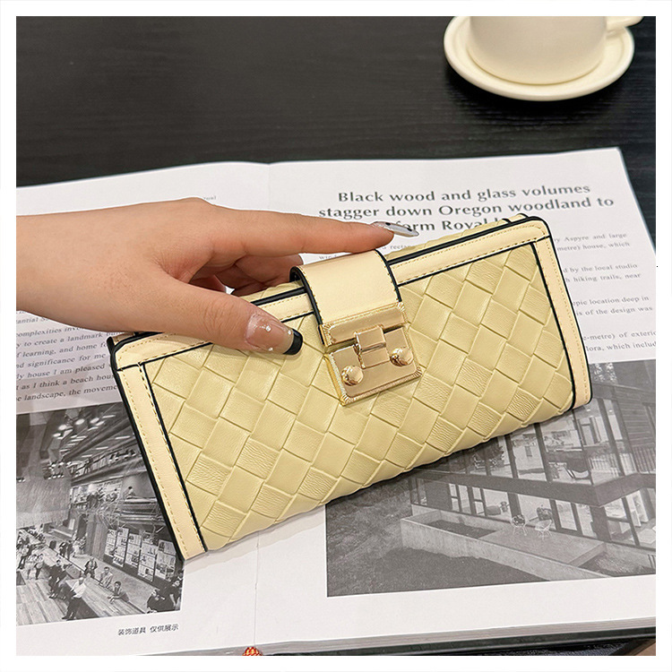 Luxury Brand Designer Bag Women's Long Wallet Classic Short Wallet Trendy Multi-Card Slot Card Holder