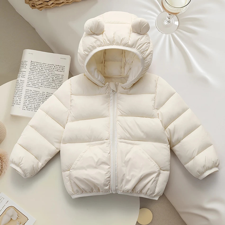 Kids Thick Warm Padded Coat Winter Jacket Autumn Outerwear Clothing for Baby Toddler Boys Girls Parkas 251017