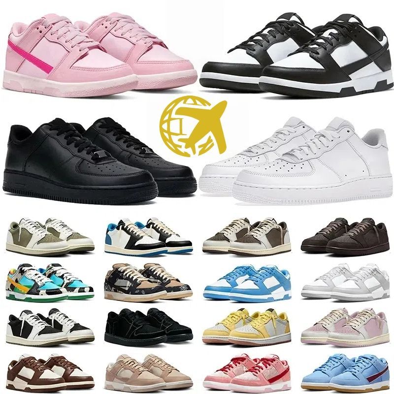 Men's style Women's style Shoes Flat sports shoes White Black Low-top shoes Light misty color University blue Gray Misty color Triple pink Designer men