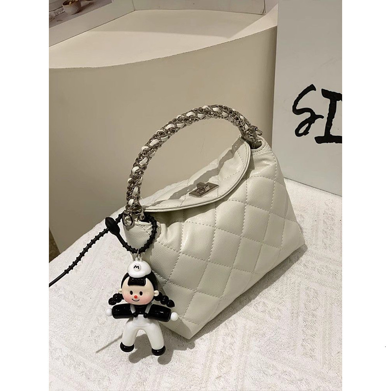 Luxury Brand Designer Bag High-End Style Diamond Handbag For Women 2025 New Commuter Fashion Chain Shoulder Crossbody Bag