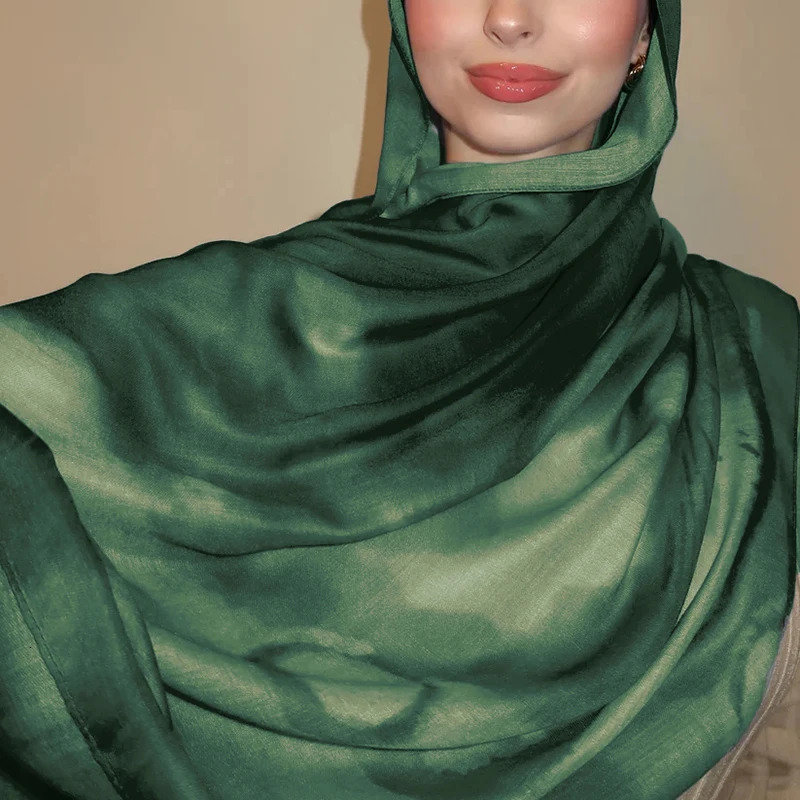 Printed Hijabs Premium Watercolor Women Headscarf Soft Scarf Shawl Suitable For Daily Abaya Accessories Women Veil 251017