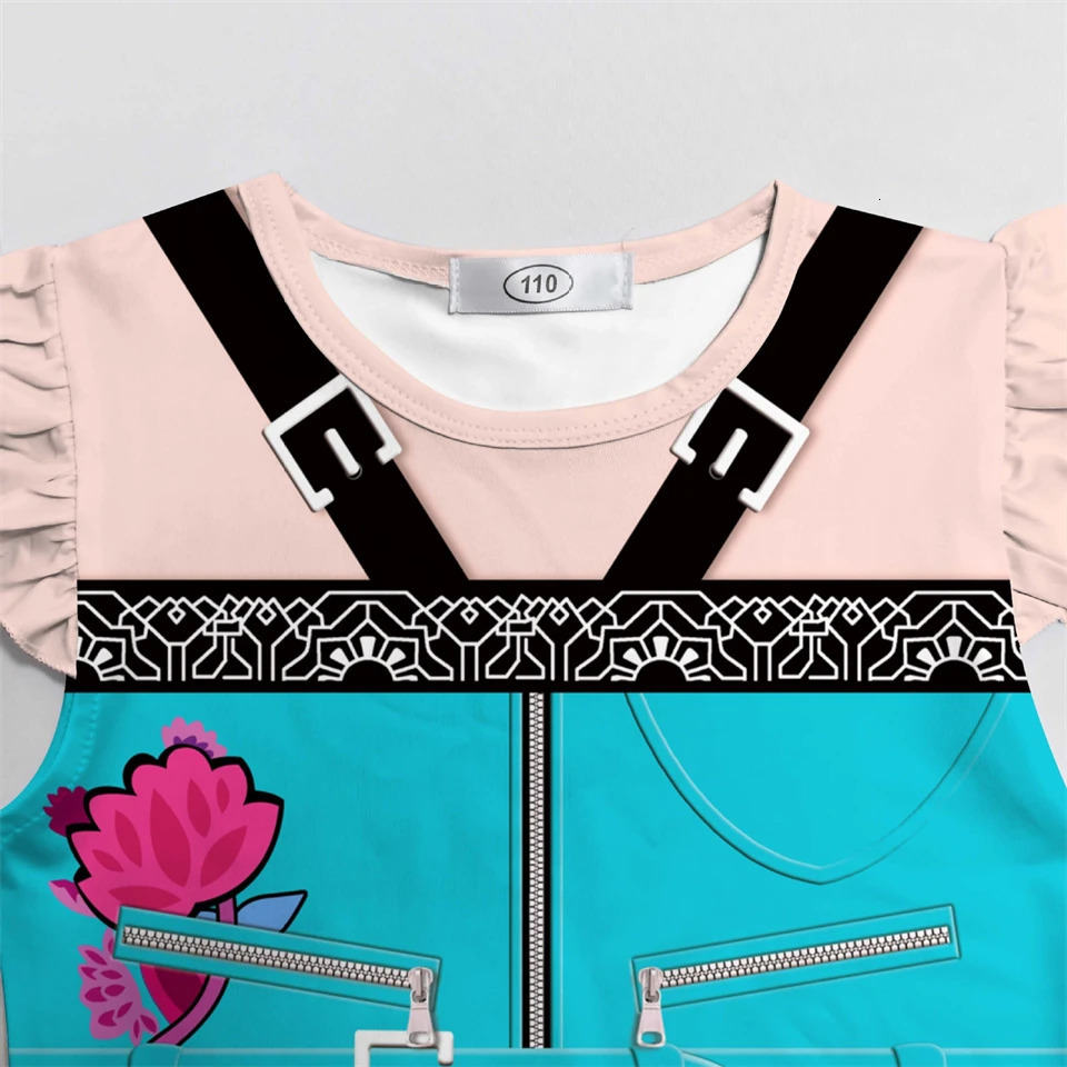 KPop Movie Demon Hunter Cosplay Dress for Girls 210Years Fantasia Childrens Carnival Party Masquerade Birthday Party Clothing 251017