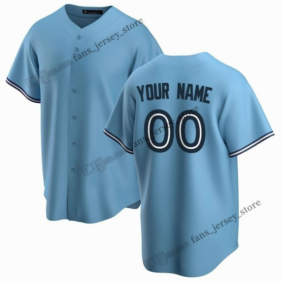 Custom S-6XL DIY 27 Vladimir Guerrero Jr. Baseball Jersey 4 George Springer 11 Bo Bichette 57 Shane Bieber 39 Trey Yesavage 30 Alejandro Kirk Gausman 