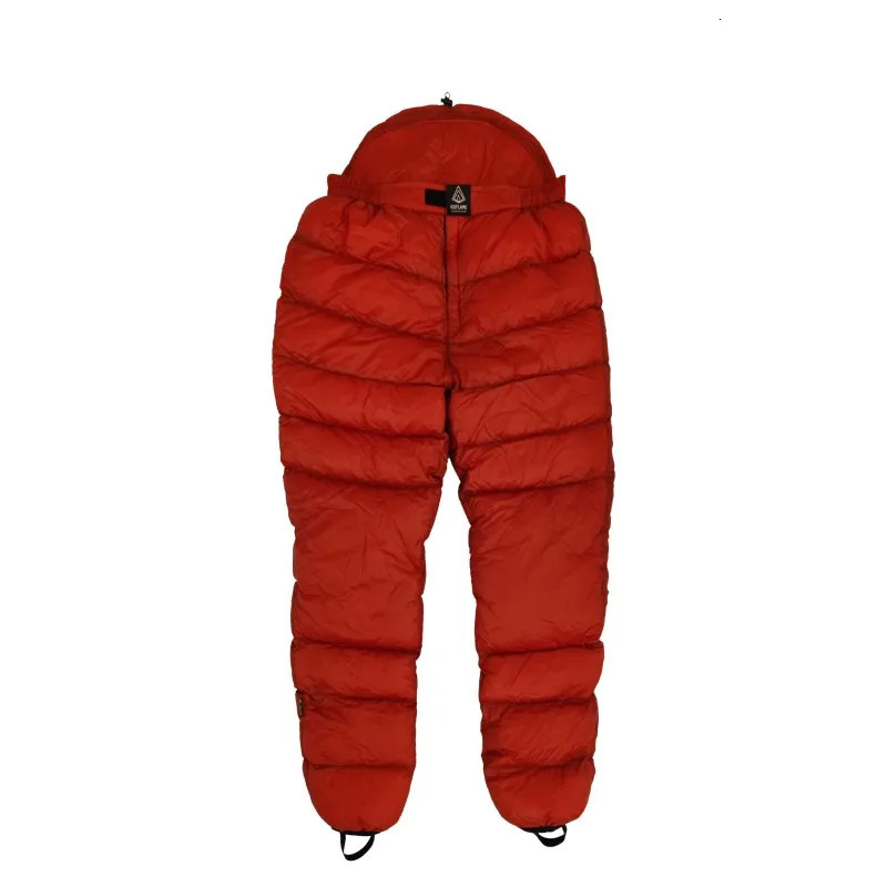 Ice Flame Unisex Ultralight Down Pants Outdoor Camping White Goose Waterproof Warm Winter Trousers 251015