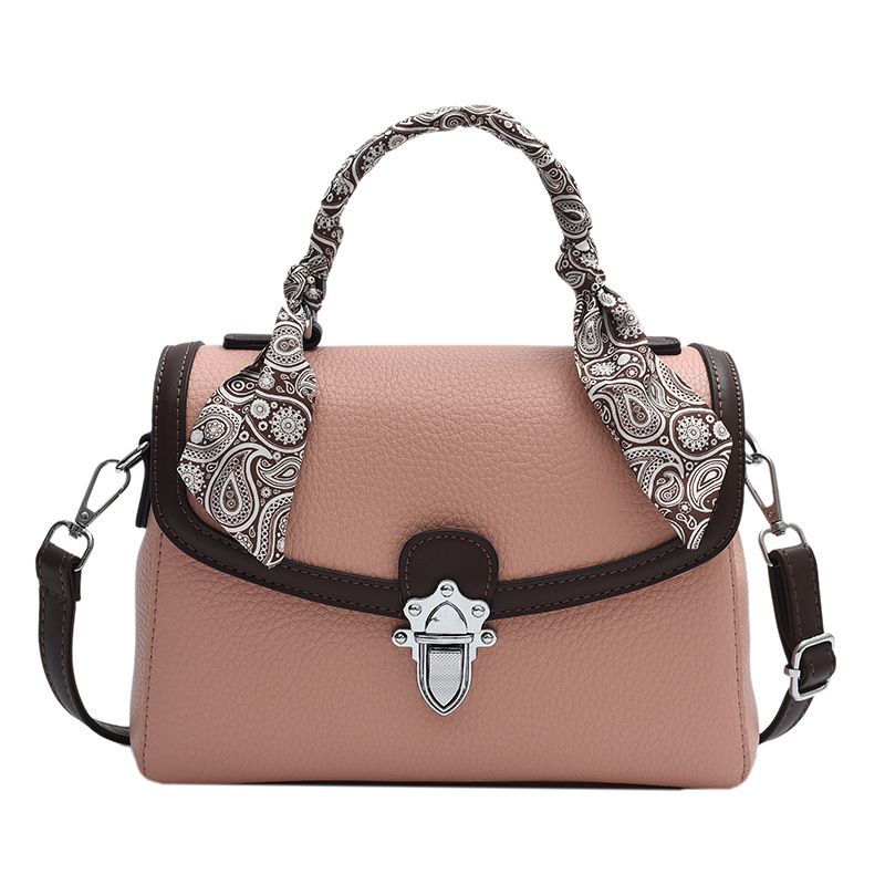 Free shipping designer Fashion Bags New Silk Scarf Handbag Single Shoulder Crossbody Bag Light Luxury Texture Small Square Bag Classic