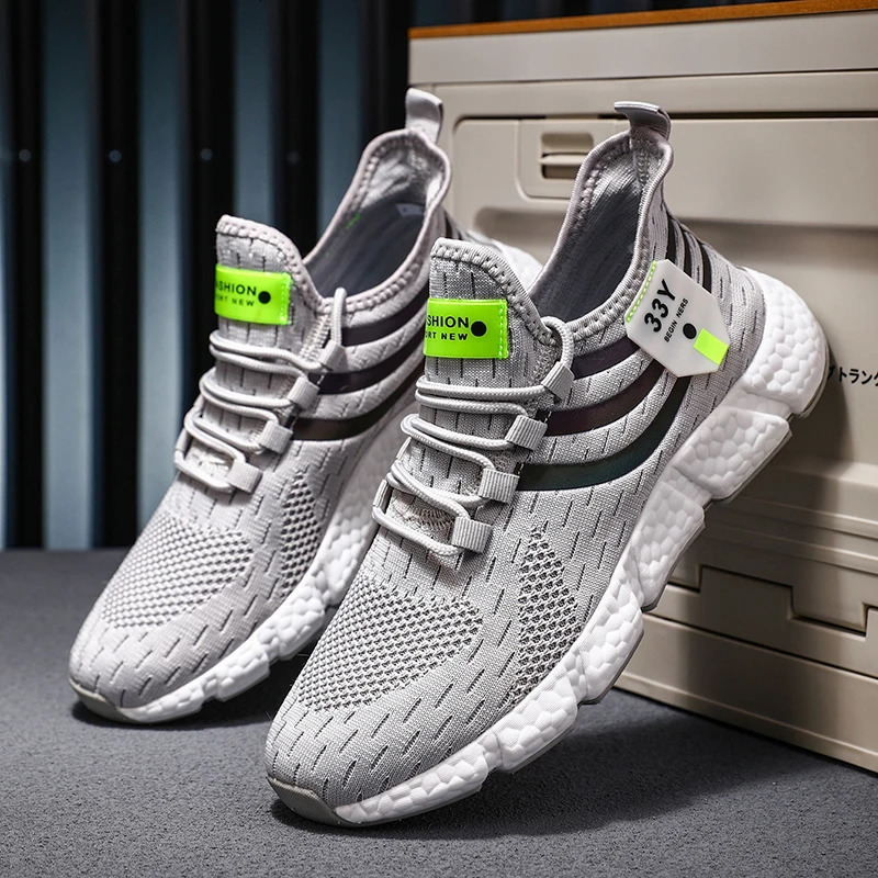 Men Running Shoes Sneakers Mesh Breathable Quality Outdoor Walking Jogging Sports Zapatillas Hombre Size 3646 251013