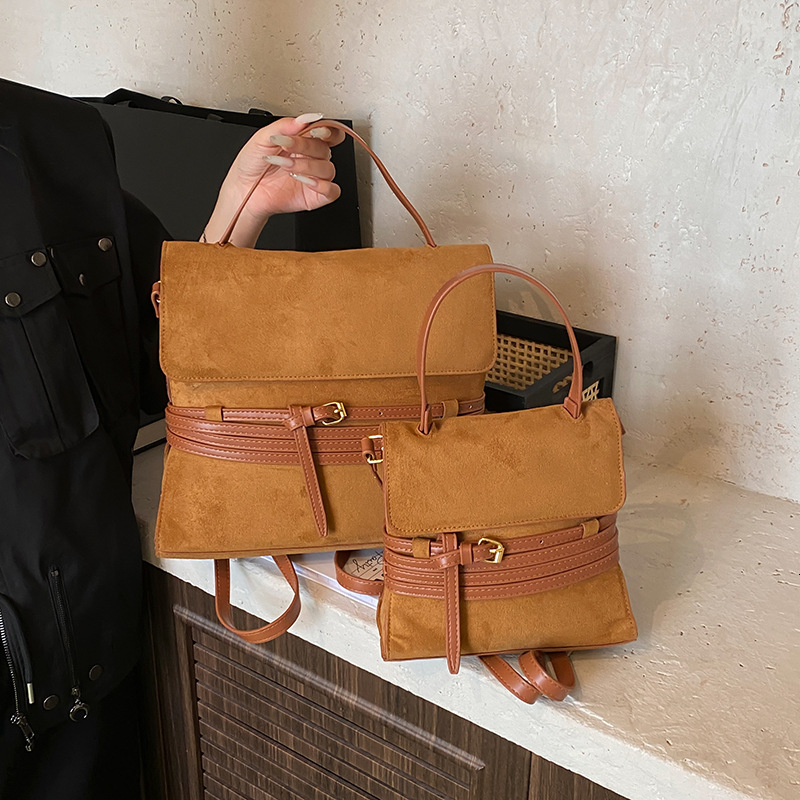 Luxury Brand Designer Bag Korean Niche Fashion Matte Backpack For Women 2025 Early Autumn Versatile Fashion Multi-Use Commuter Handbag Crossbody Bag