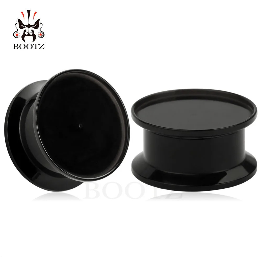 KUBOOZ Acrylic Custom Ear Plugs Tunnels Piercing Body Jewelry Gauges Expander Sell By Pair 630mm Fashion Earrings For Gift 251008