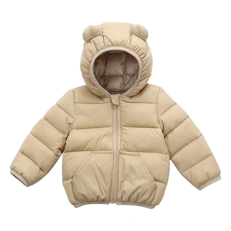 Kids Thick Warm Padded Coat Winter Jacket Autumn Outerwear Clothing for Baby Toddler Boys Girls Parkas 251017