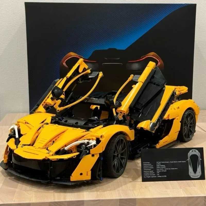 2025 New P1 Super Racing Car Model 42172 Building Blocks 18 Assembly Set Bricks Technical Toys For Children Christmas Gifts Z251018