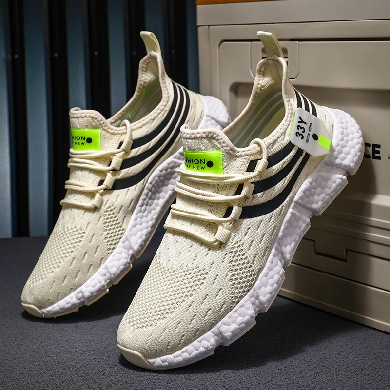 Men Running Shoes Sneakers Mesh Breathable Quality Outdoor Walking Jogging Sports Zapatillas Hombre Size 3646 251013