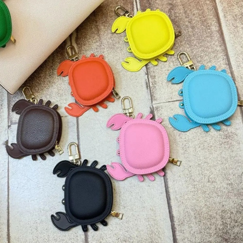 Microfiber Leather Crab Coin Purse Cartoon Gift Small Wallet Mini Bag Hanging Pendant 251016