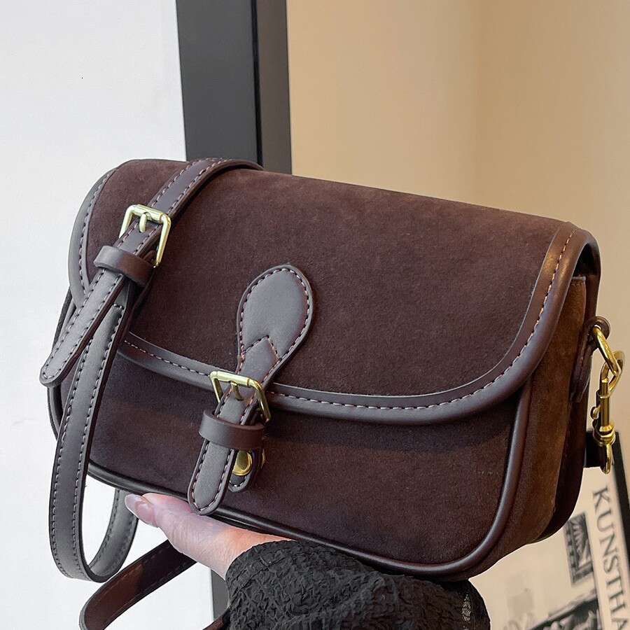 Shoulder Bag Designer Bag Luxury Bag Bags Design Underarm Women's New High-End Fashion Casual Single Shoulder Crossbody Suede Leather