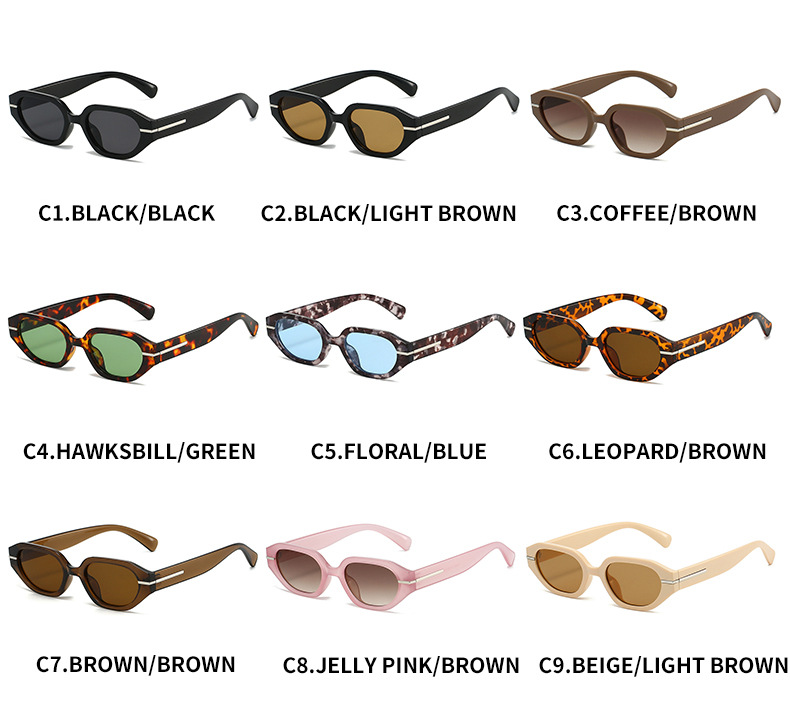 2025 Artisanal Frame Women Sunglasses Asymmetrical Resort Shades with UV 400 Protection