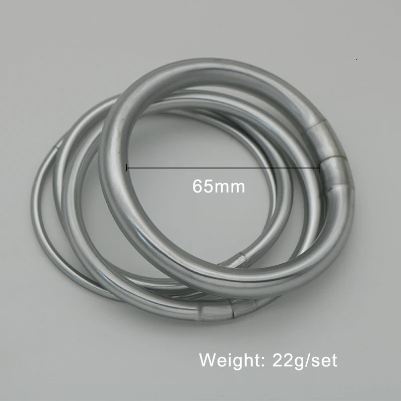 Jelly Bangles Set Round Tube Timeless Fashion Jewelry For Women Trendy Styles Holiday Accessories Gifts Wholesales MQF152 251016