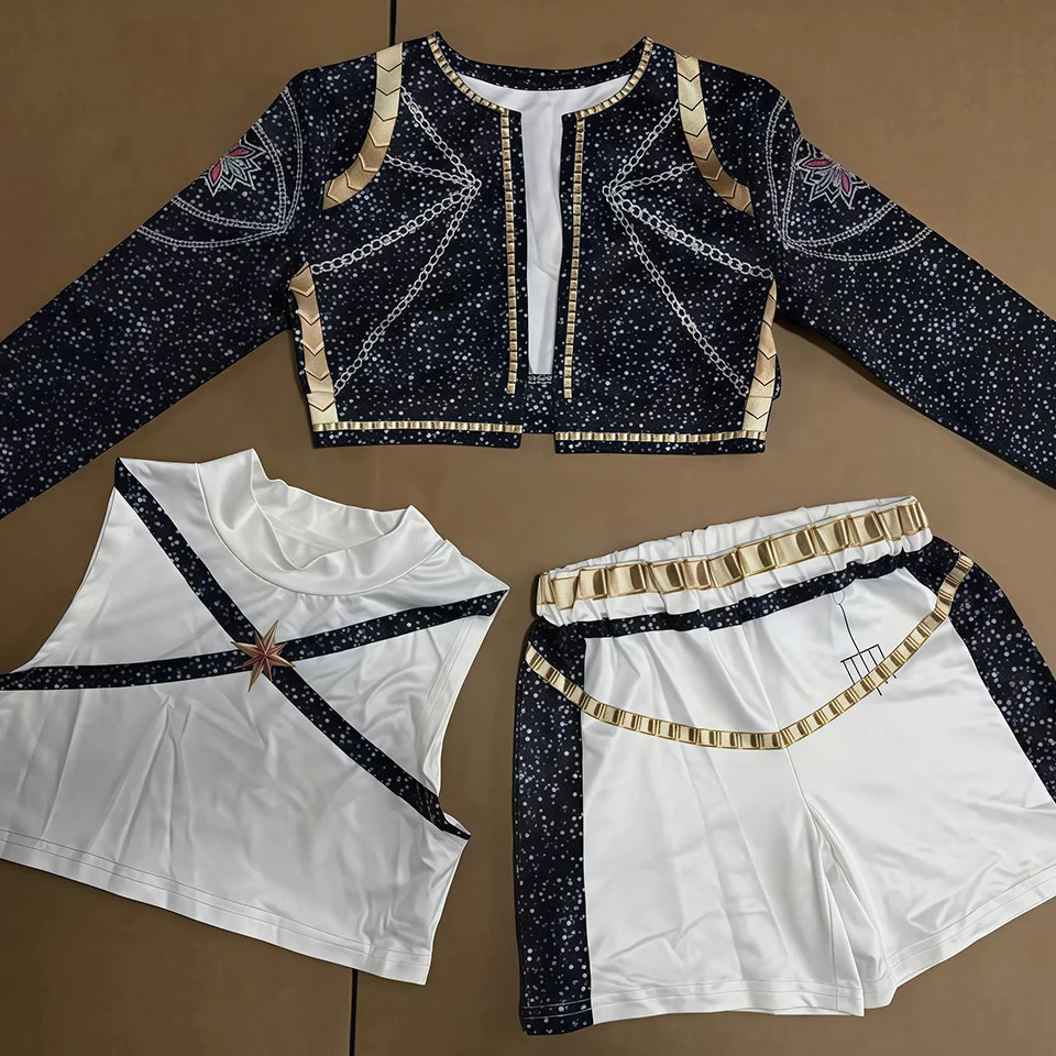 Sall KPop Demon Hunter Cosplay Girls Clothing Sets Festival Children Fantasy Pop Singer Masquerade Performance Costumes 251017