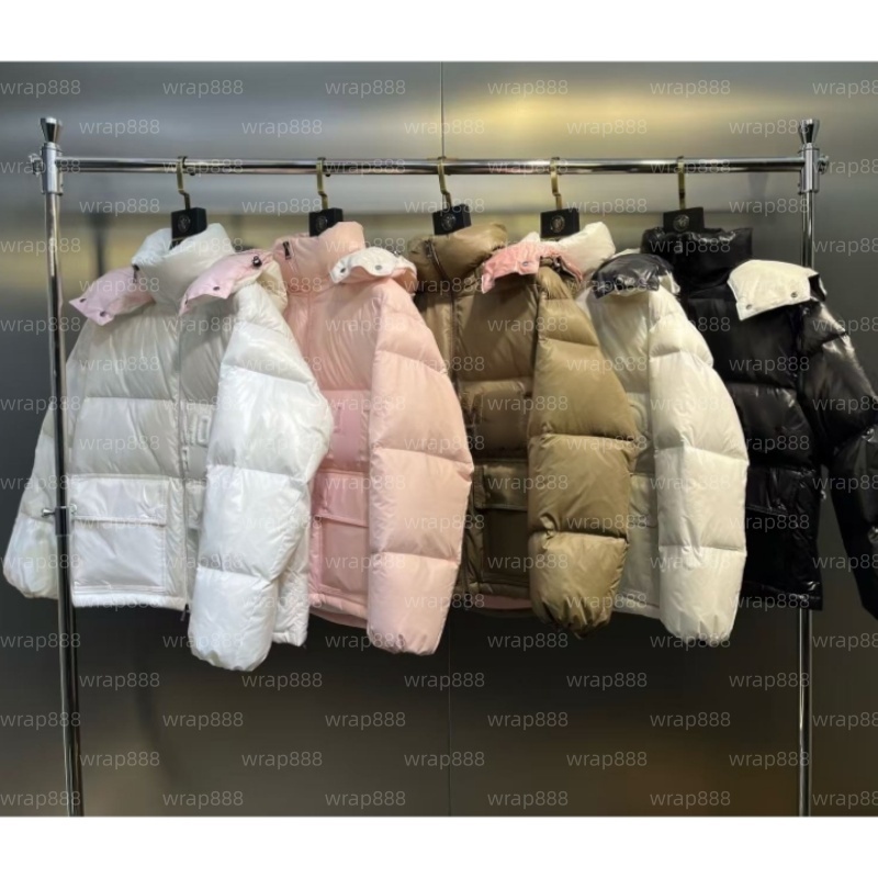 Womens jackets puffer jacket White duck down warm coat designer winter women's fashion luxury clothing fur hooded autumn and winter variety of warm tops