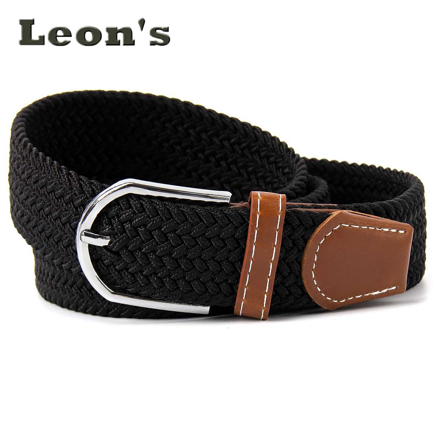 Unisex Elastic Canvas Belt No Punching Adjustable Stretch Waistband Alloy Buckle Casual Youth Outdoor Belt for Men Women W251018