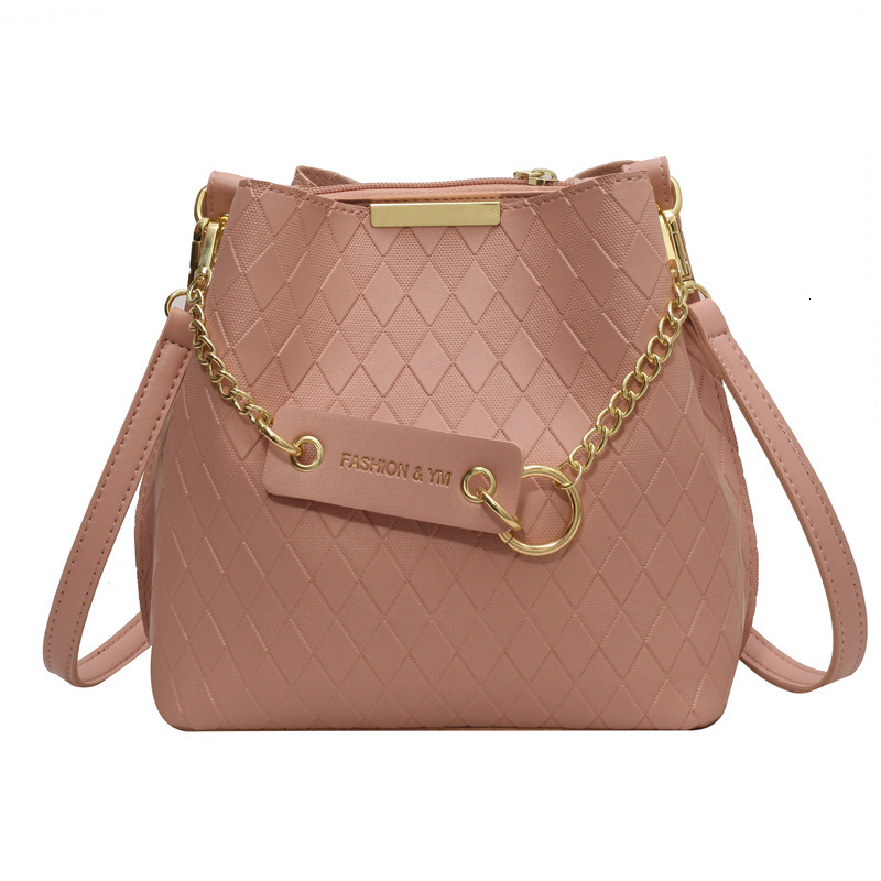 Luxury Brand Designer Bag Bucket Bag High-End Exquisite Women's Bag Autumn Winter Simple Fashion Large Capacity Quilted Small Style Shoulder Cros