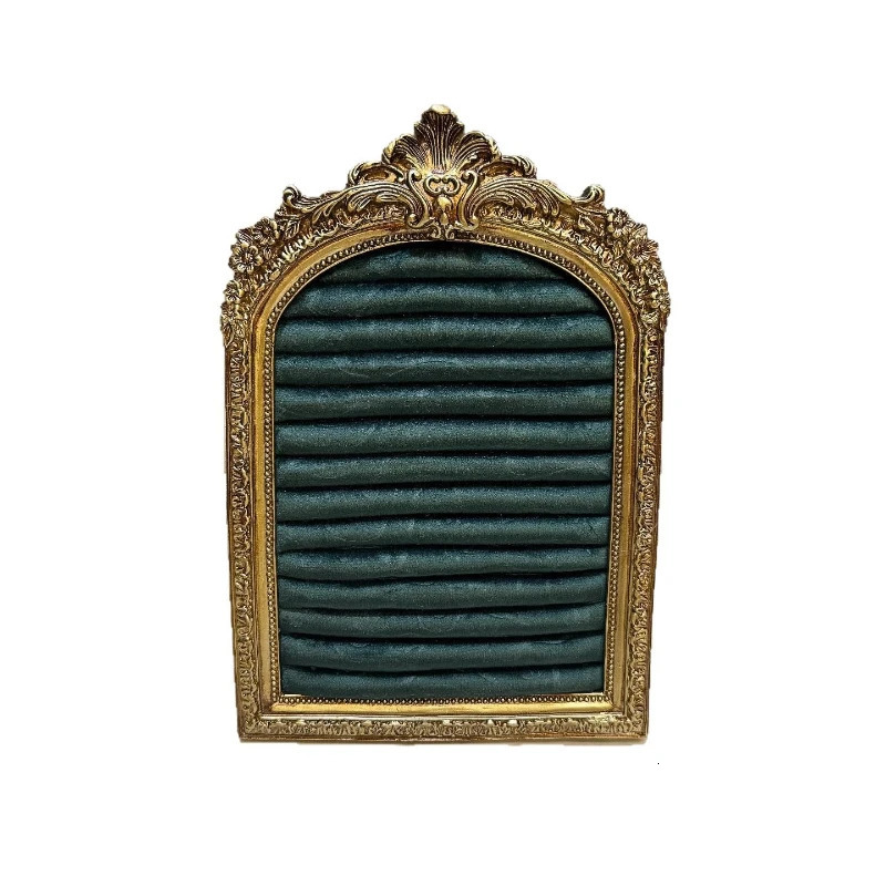 Retro Jewelry Stand Home Counter Showcases Holder Necklaces Ring Earring Storage Shelf Exhibitor Display Jewellery Supplies 251016