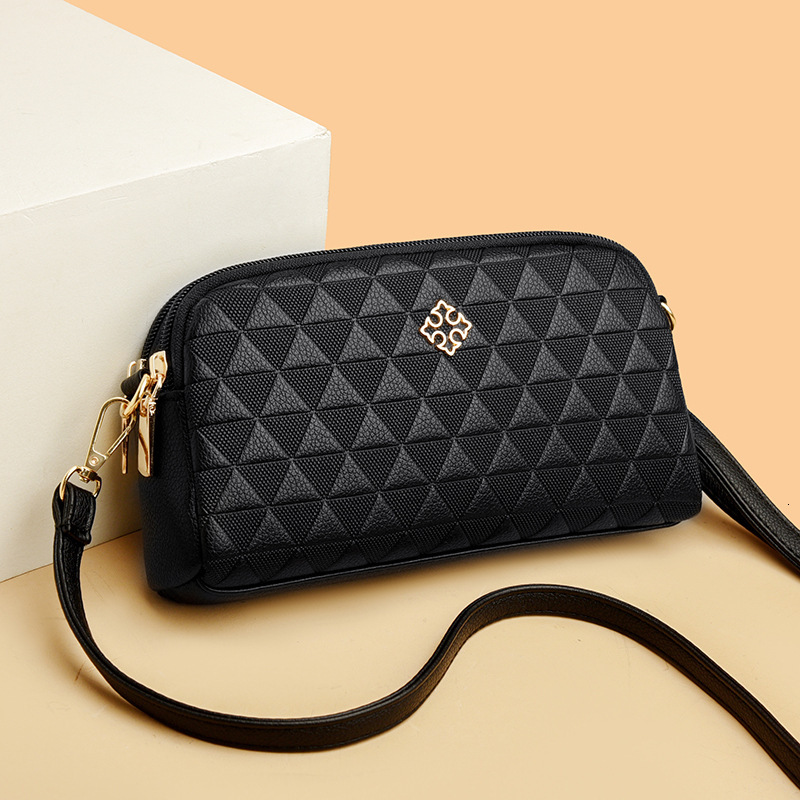 Luxury Brand Designer Bag Autumn Winter New Crossbody Shoulder Bag Fashion Quilted Women's Small Square Bag Niche Clutch Fashion Versatile