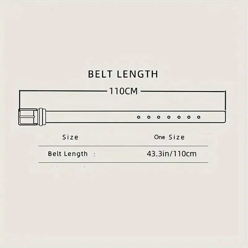 Punk style rivet belt set equipped with stainless steel square buckle PU panel material male and female pyramid rivet decorat W251018