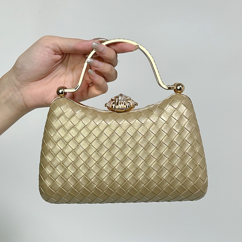 Luxury Brand Designer Bag Portable New Small Bag Various Designs Handwoven Fashion Versatile Single Shoulder Crossbody Chain Handbag For Women