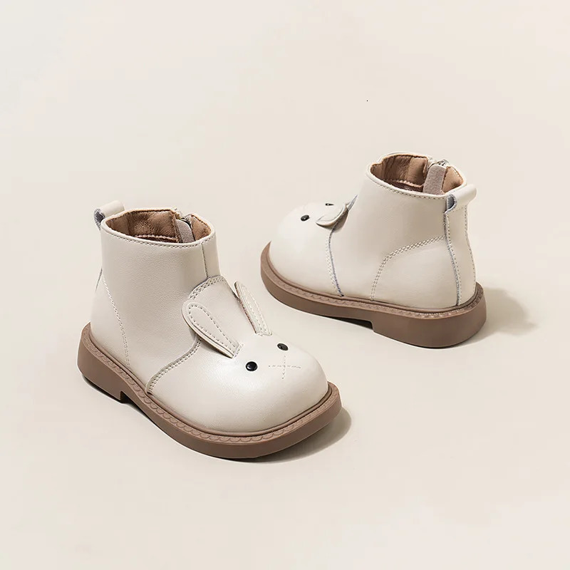 Girls Shoe Girls Boots Cute Rabbit Boots Fashion Ankle Boots All Match Children Shoes Boys Shoes Botas Mujer 251017