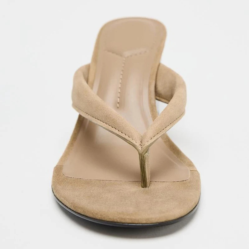 Summer Fashion Wedges Heel Flip Flop Outdoor Clip Toe Women Gladiator Slippers Ladies Beach Vacation Slides 251015