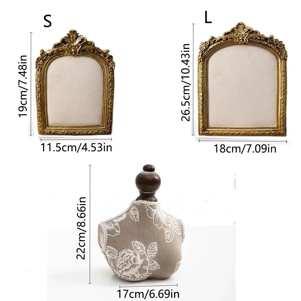 Flower pattern Po Frame Necklace Stand Vertical Antislip Pendant Chain Display Rack Multifunctional Space Saving 251016